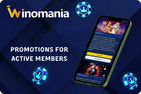 WinOMania Bonus Promotions for Active Members