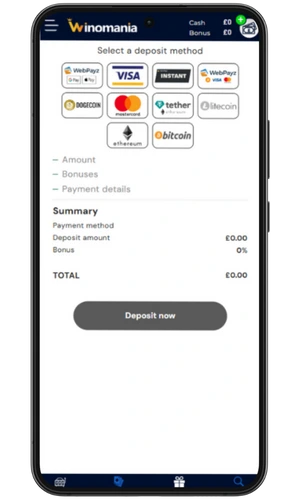 Select a payment